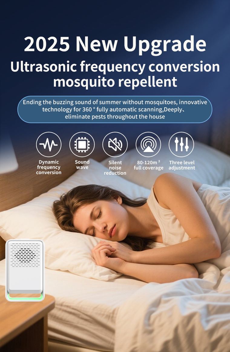 Ultrasonic Mosquito & Pest Repeller 316 — Three-Mode Variable Frequency details 1