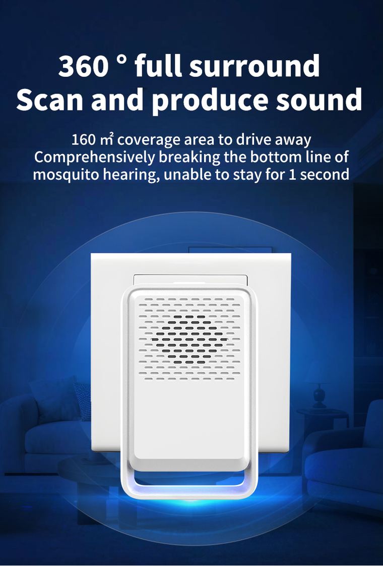 Ultrasonic Mosquito & Pest Repeller 316 — Three-Mode Variable Frequency details 9