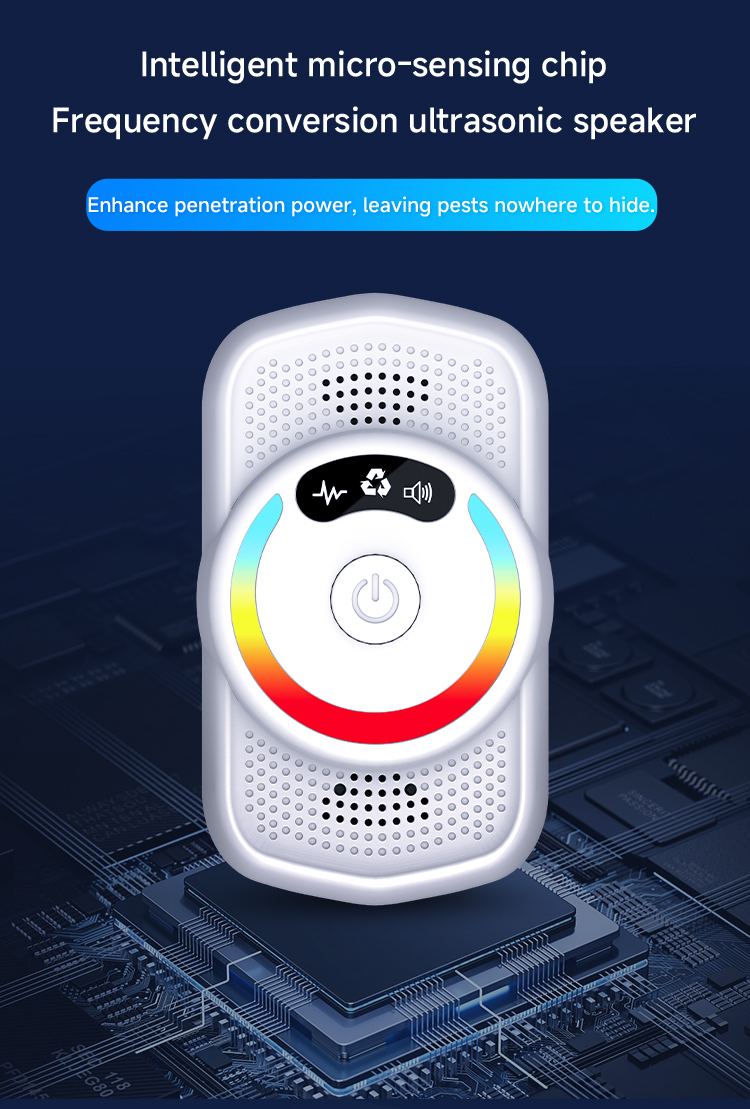 Ultrasonic Pest Repeller 612 — Dual Speaker Array details 3
