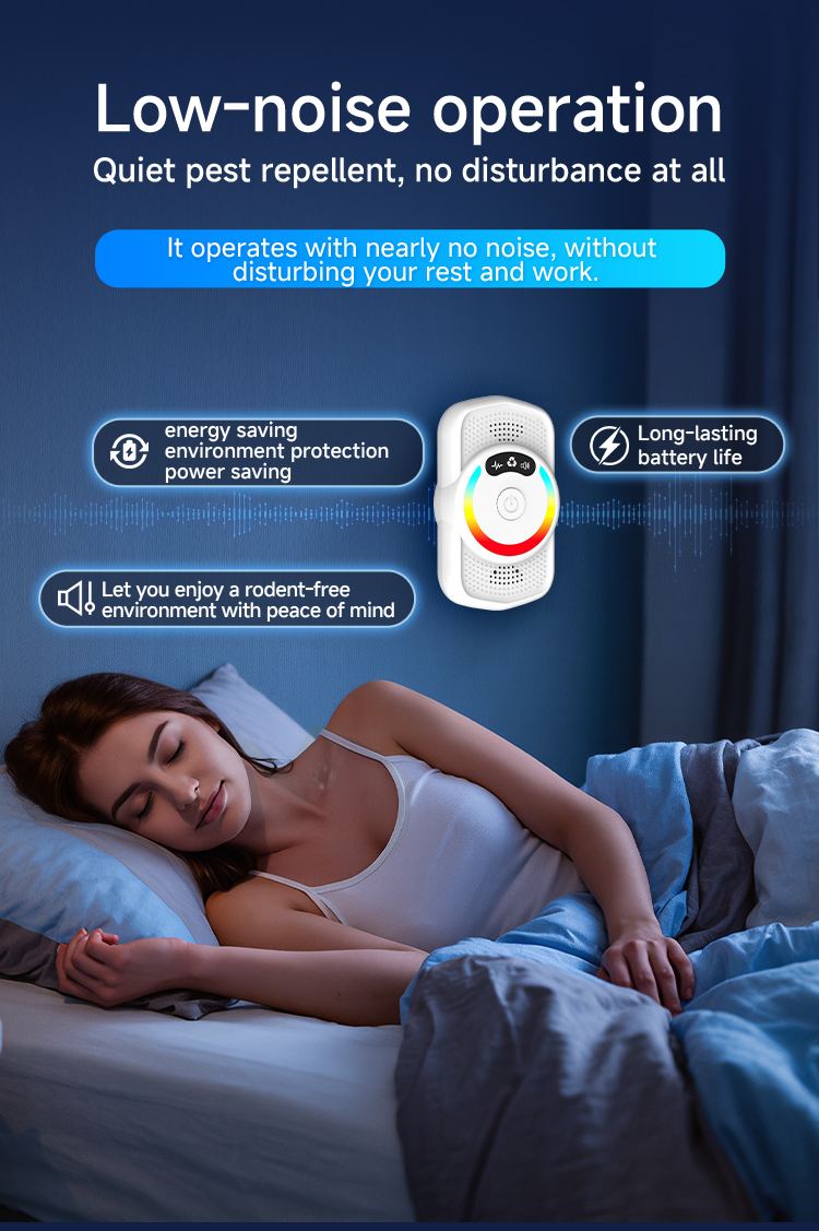 Ultrasonic Pest Repeller 612 — Dual Speaker Array details 6