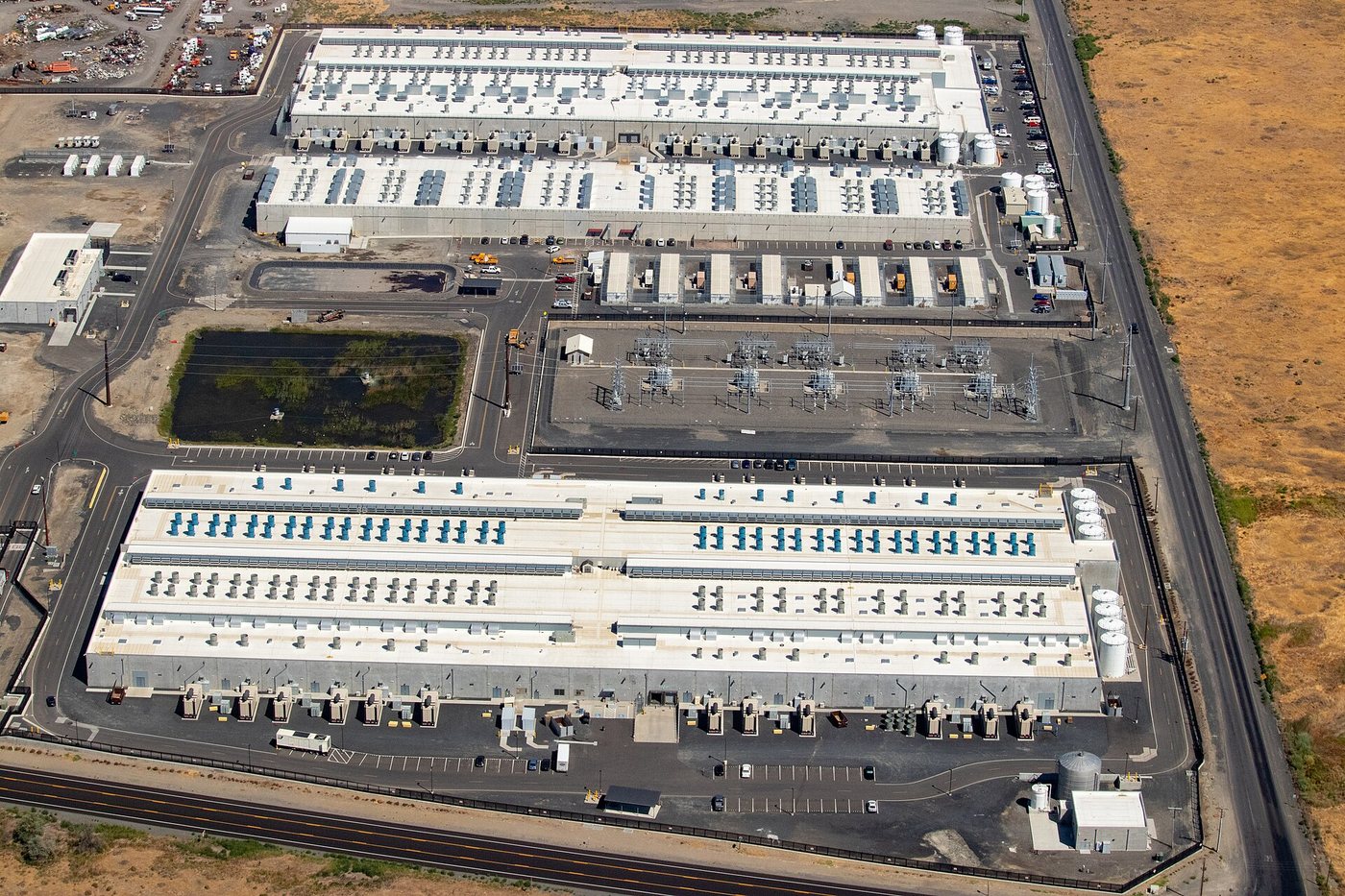AWS data center campus in Oregon