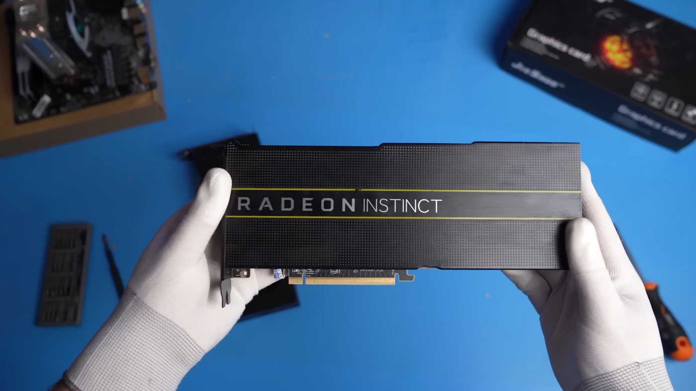AMD Instinct accelerator card