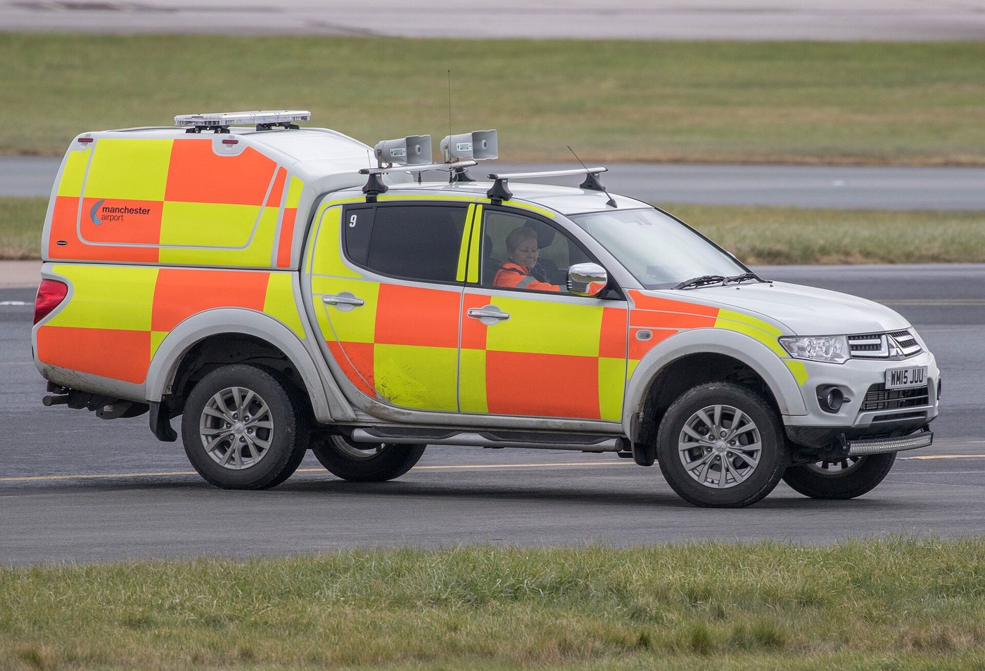 Bird scarer unit at Manchester Airport