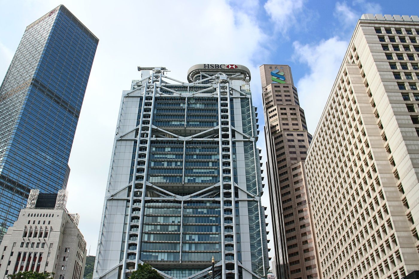 HSBC Main Building in Hong Kong
