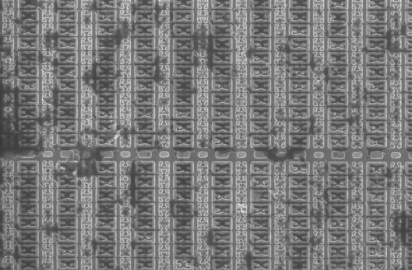 STM32 microcontroller die