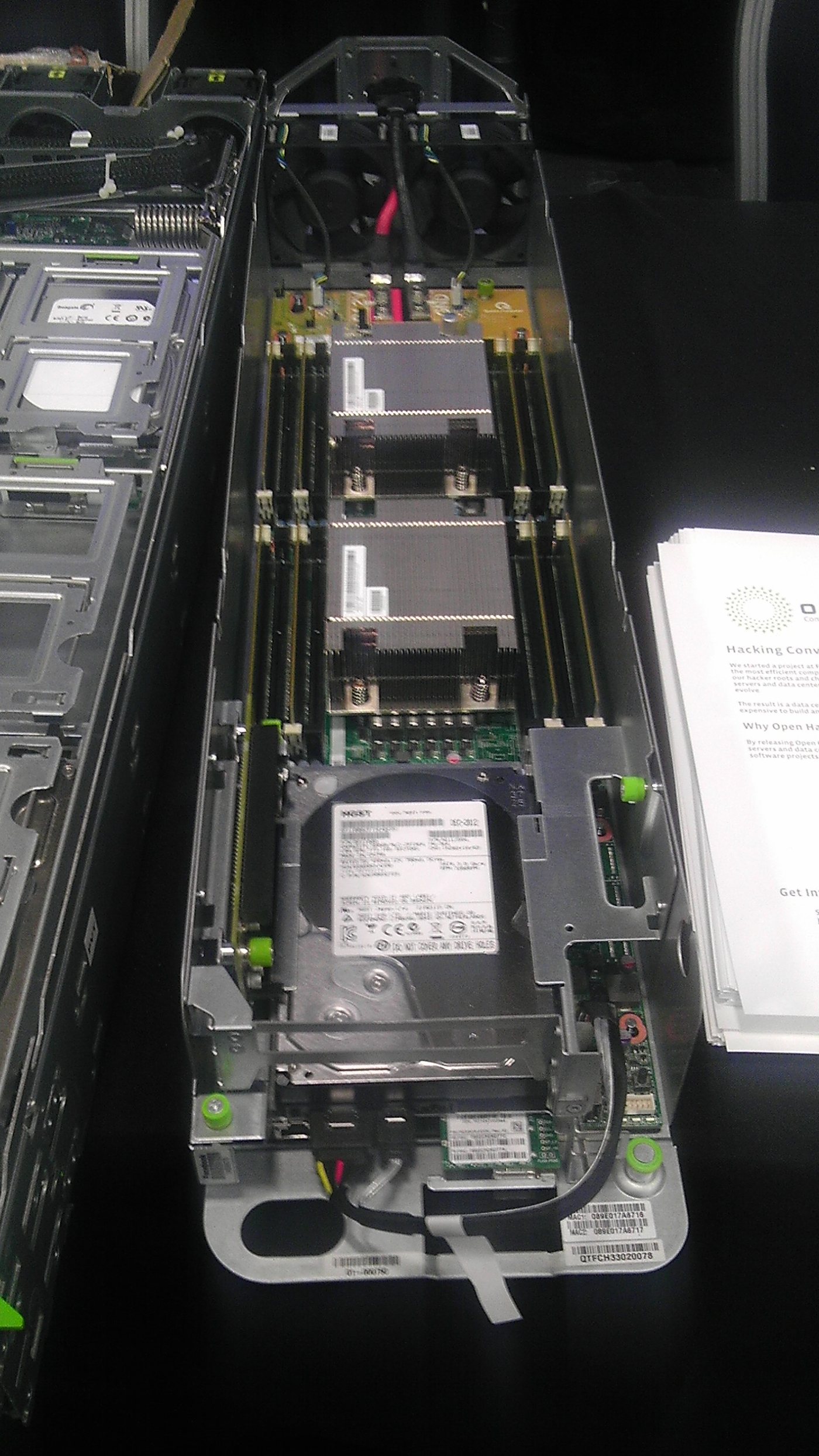Open Compute Project server chassis