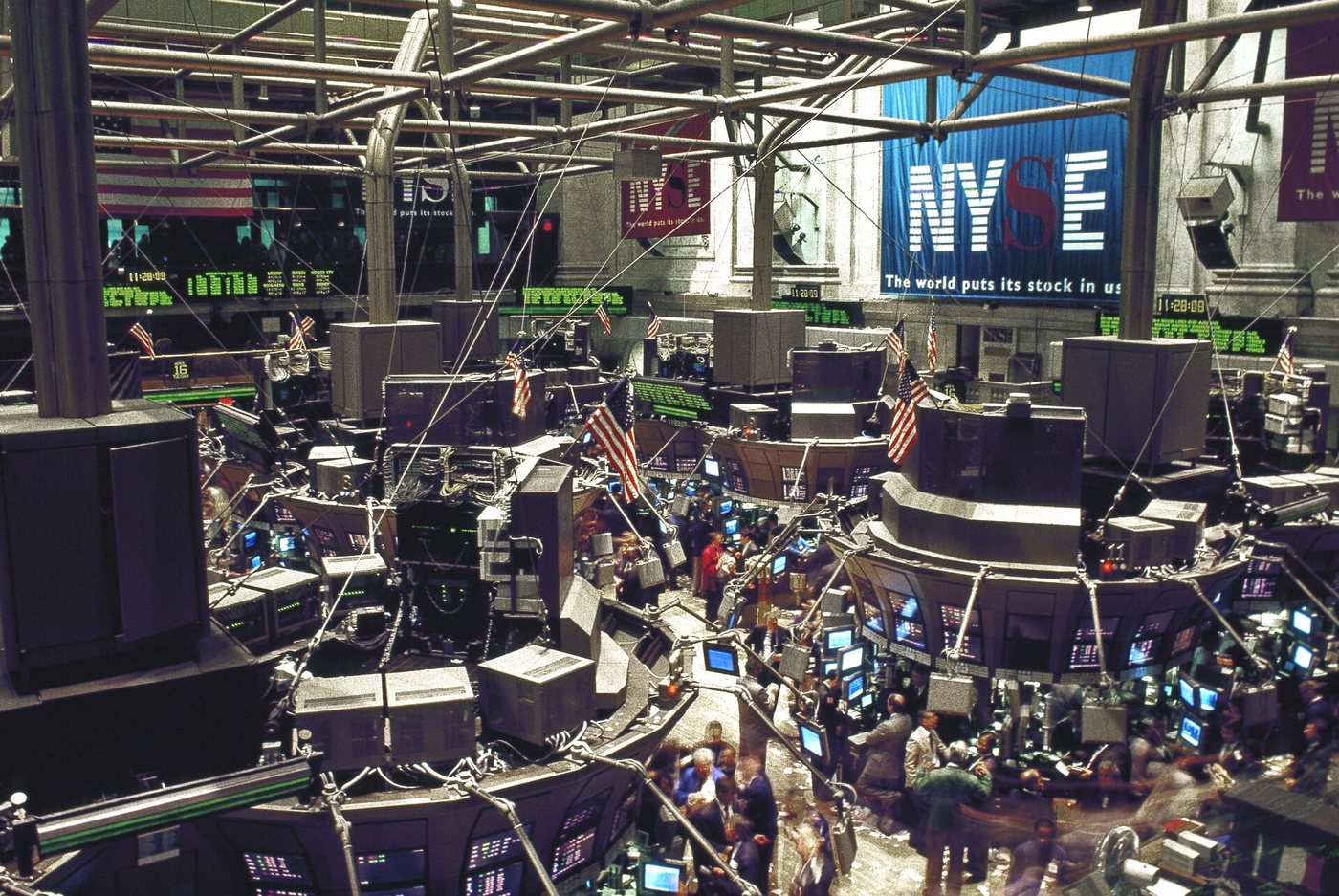 New York Stock Exchange trading floor