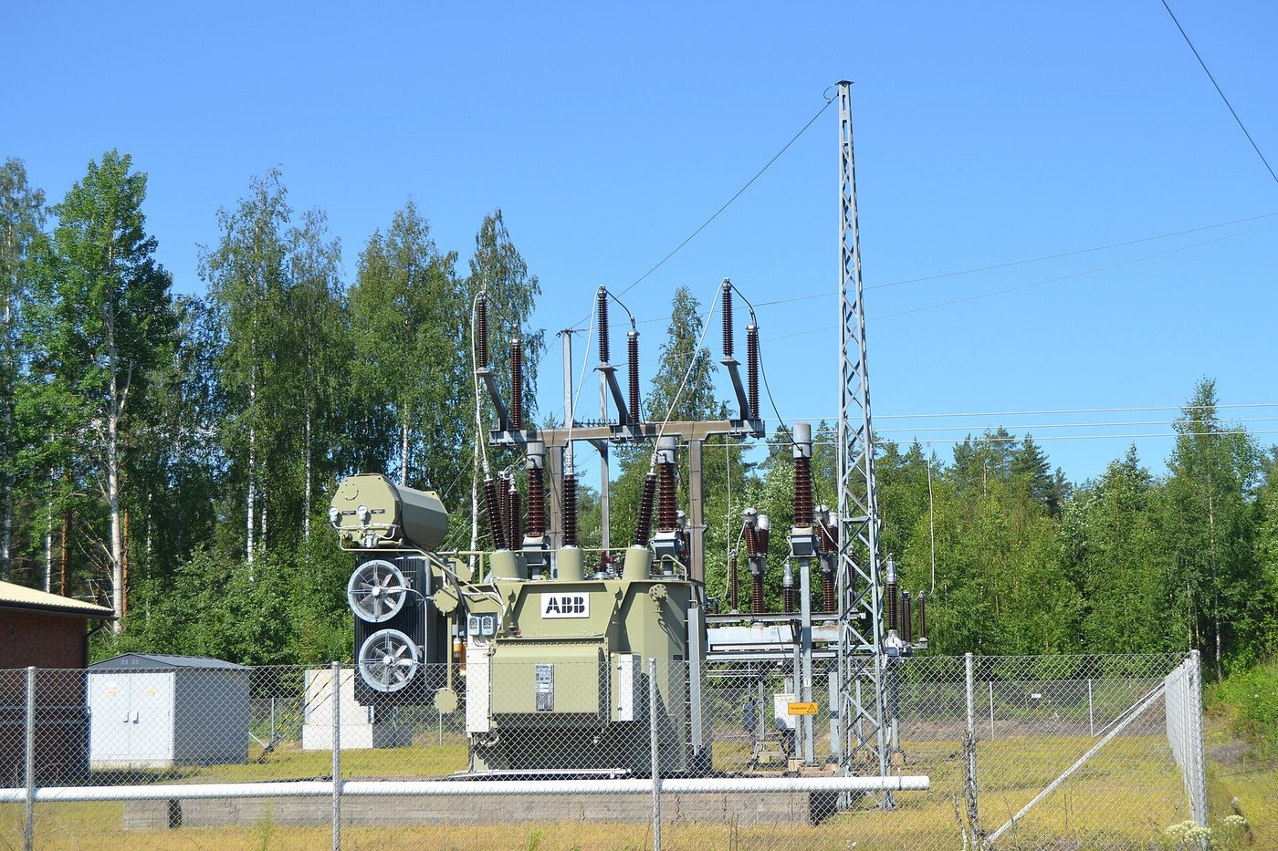 Electrical substation transformer
