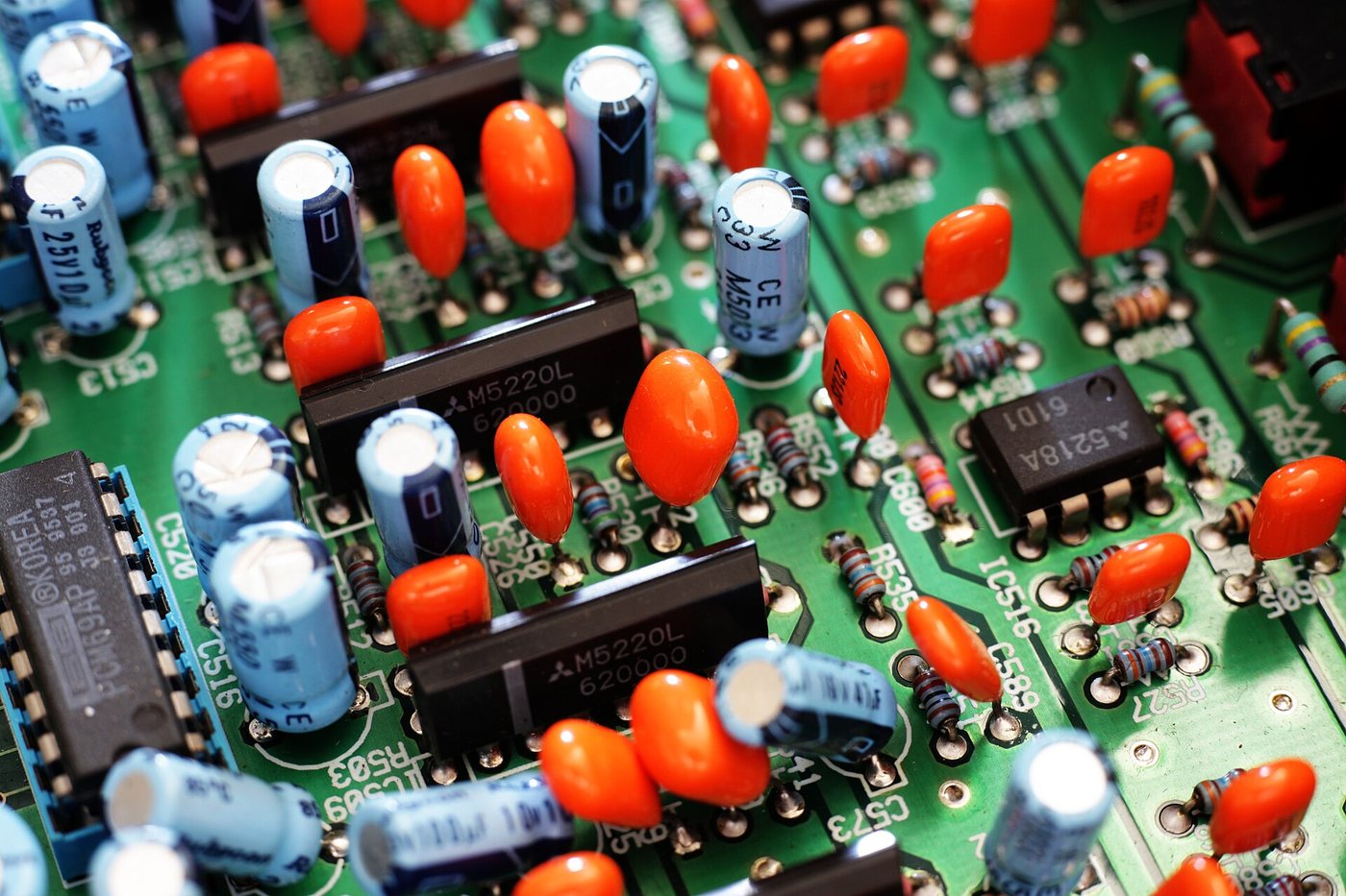 Finished printed circuit board