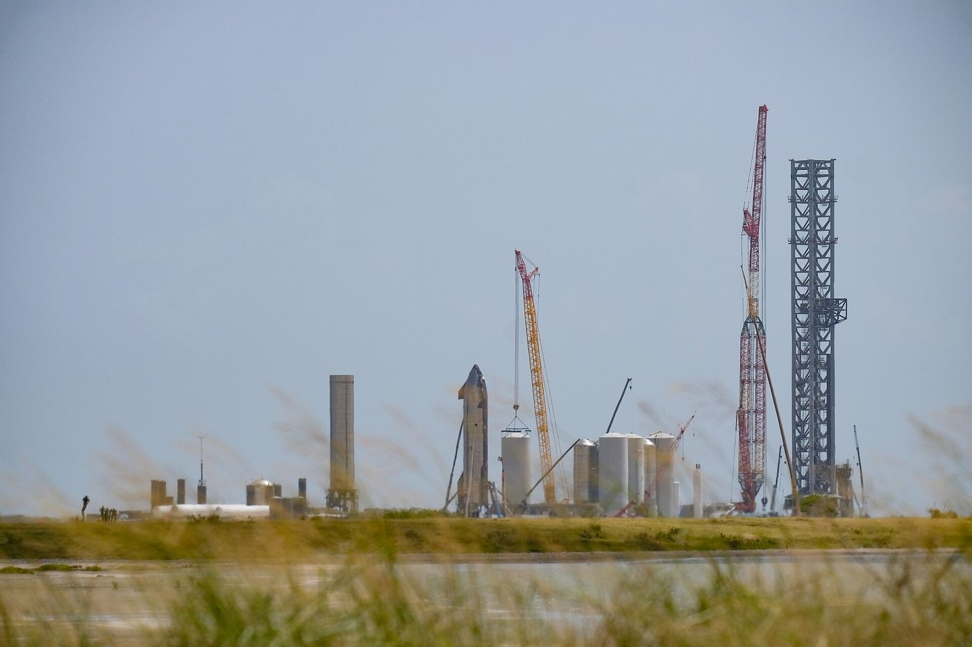 SpaceX Starbase launch facility in Texas