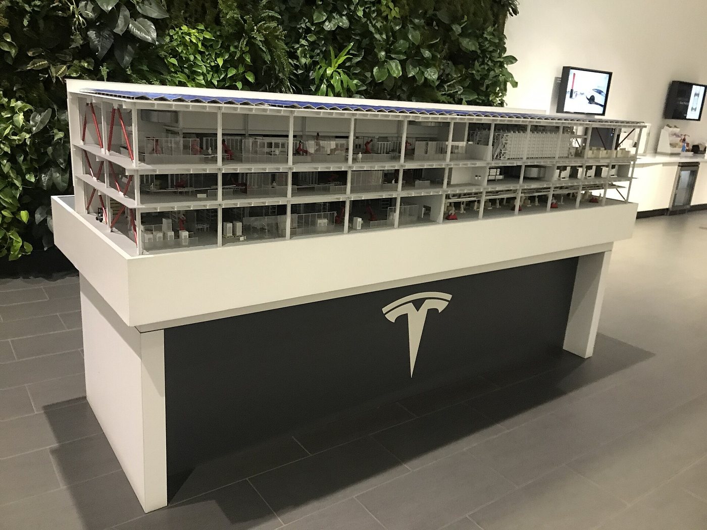 Model of Tesla Gigafactory Nevada